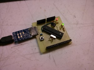 This is the Arduino you'll be etching!