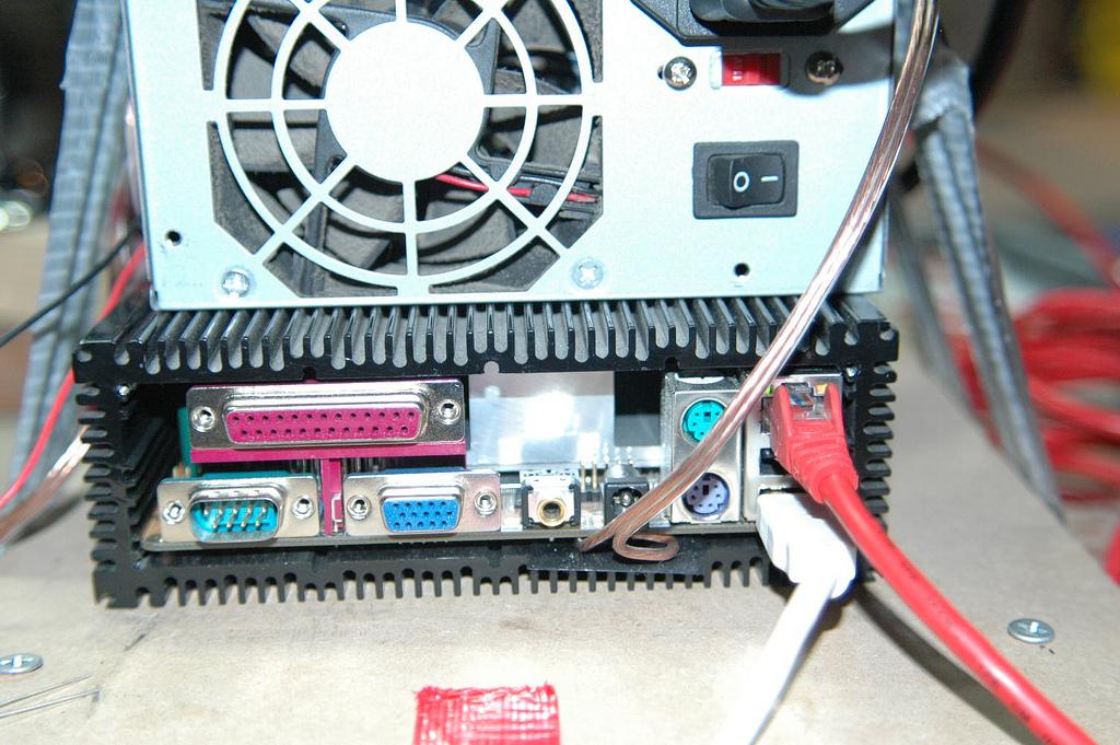 PSU hard wired to computer