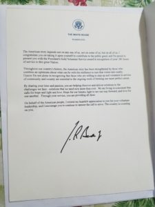 Letter from President Biden